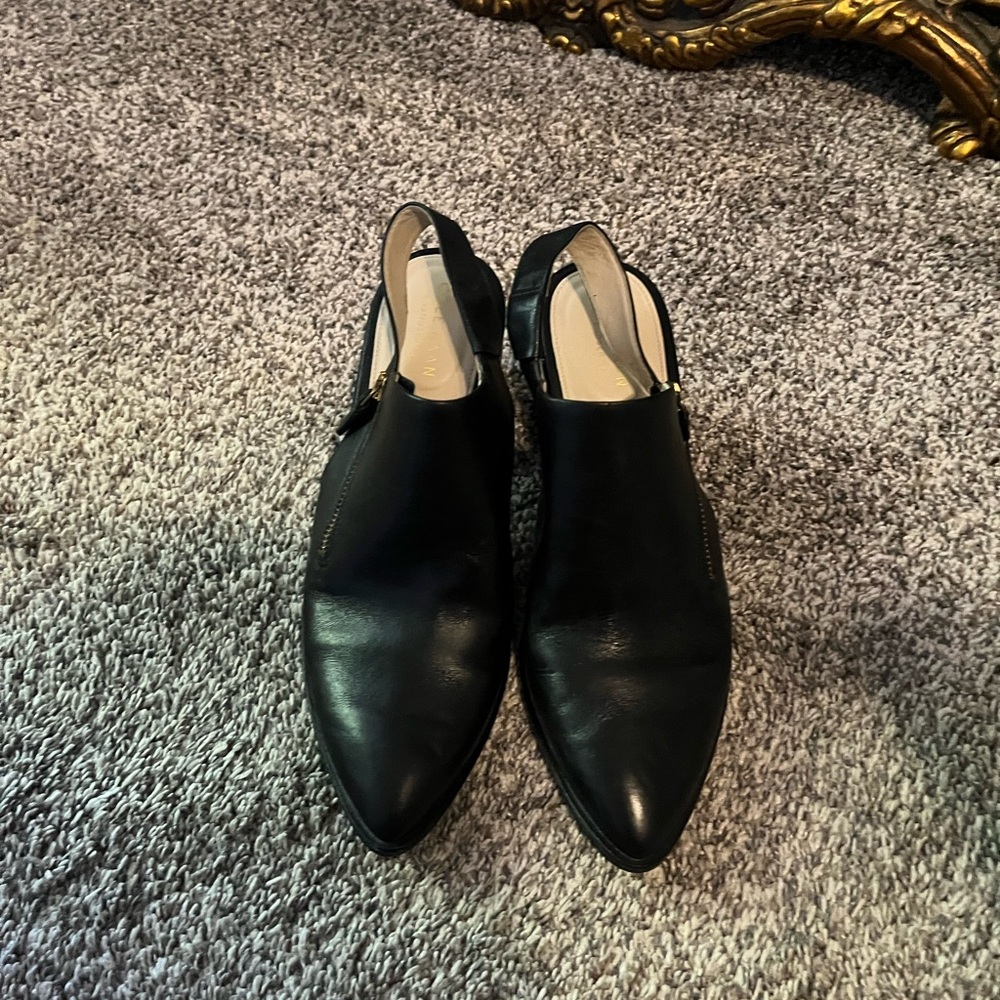 Cole Haan Black Slingback Heel